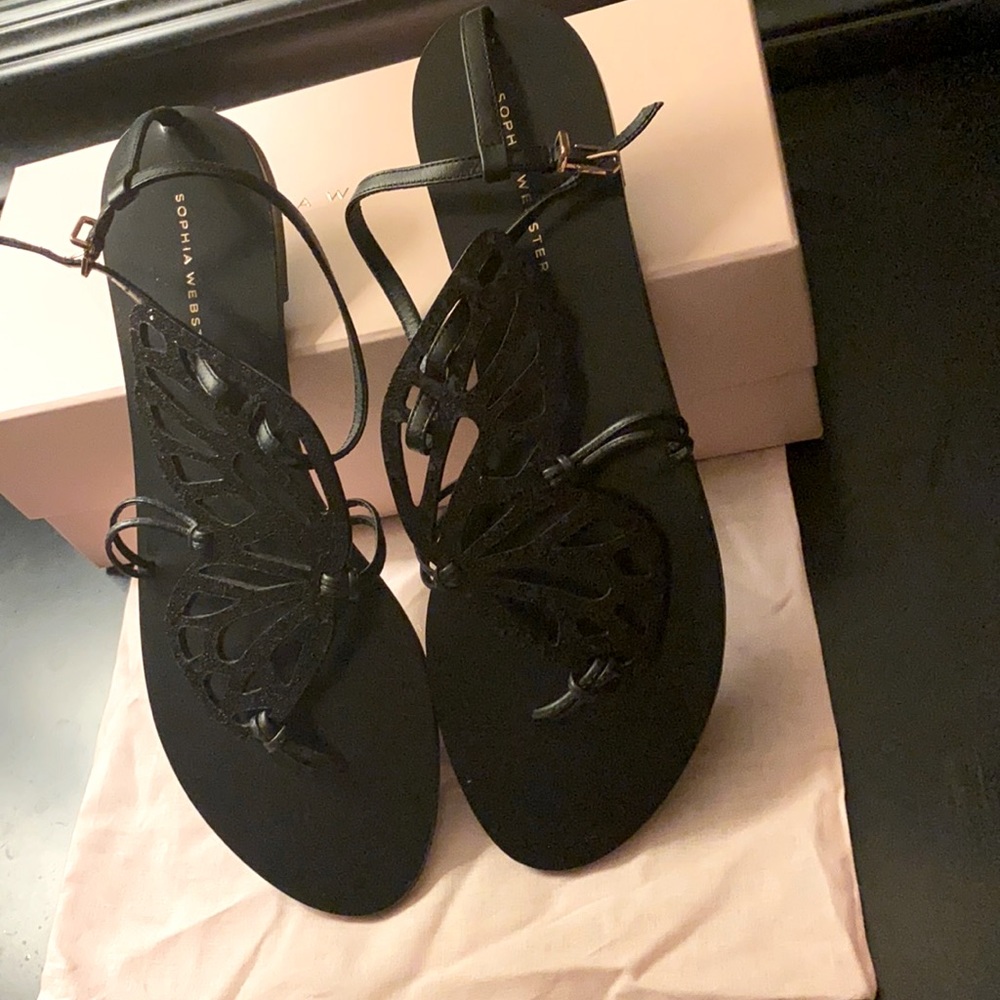 Sophia Webster Butterfly Flat Sandal